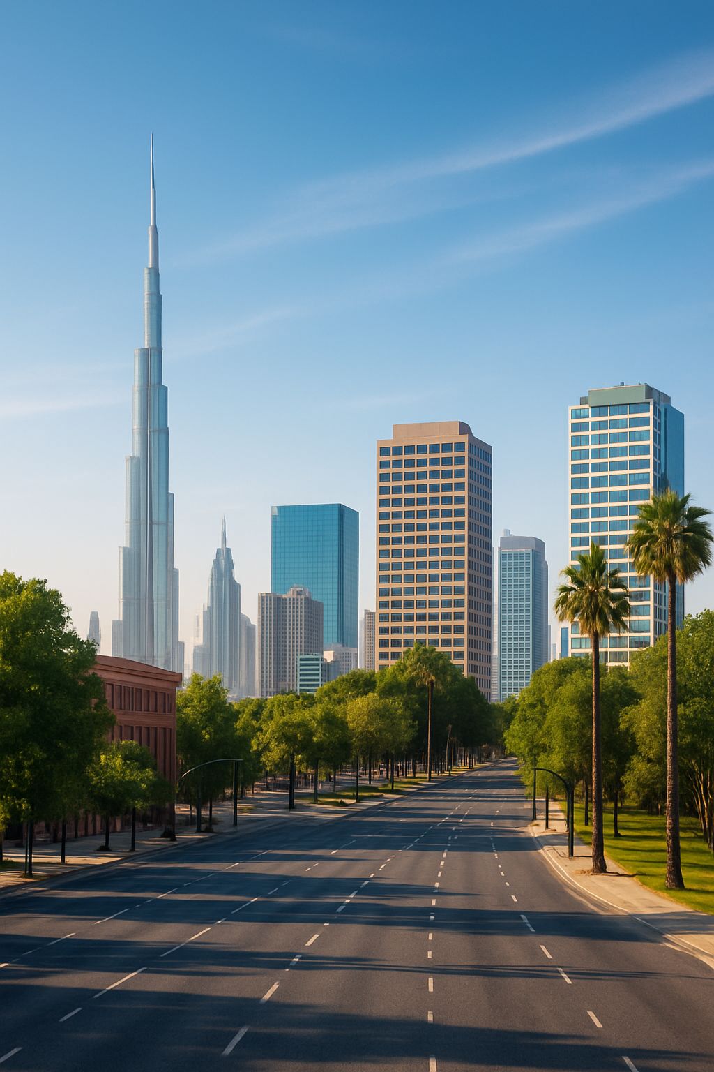 Best SEO Company in Dubai - Modern Dubai Cityscape